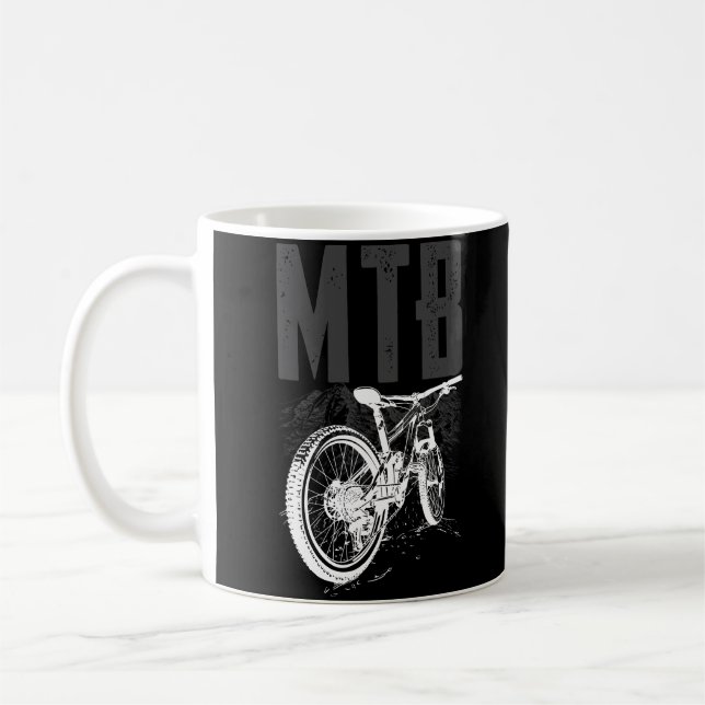 Taza De Café MTB Montaña Bicicleta Bicicleta Montaña Bicicleta  (Izquierda)