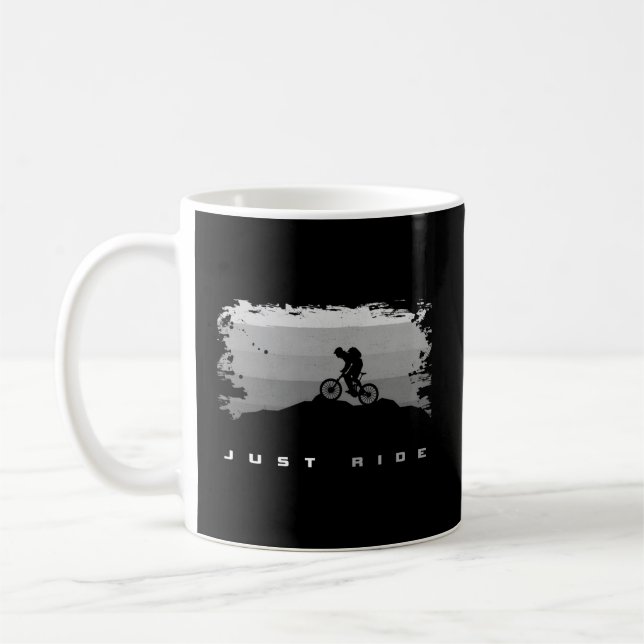 Taza De Café Mtb Mountain Bike Mtb Mountain Bicicleta (Izquierda)