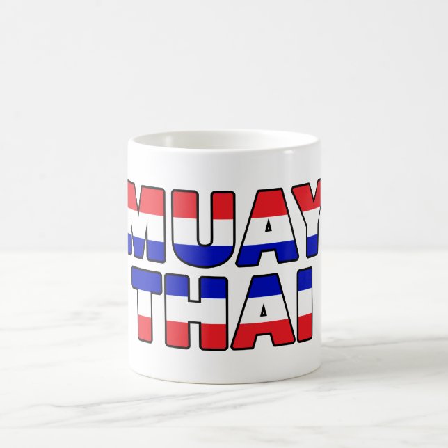Taza De Café Muay Thai (Centro)