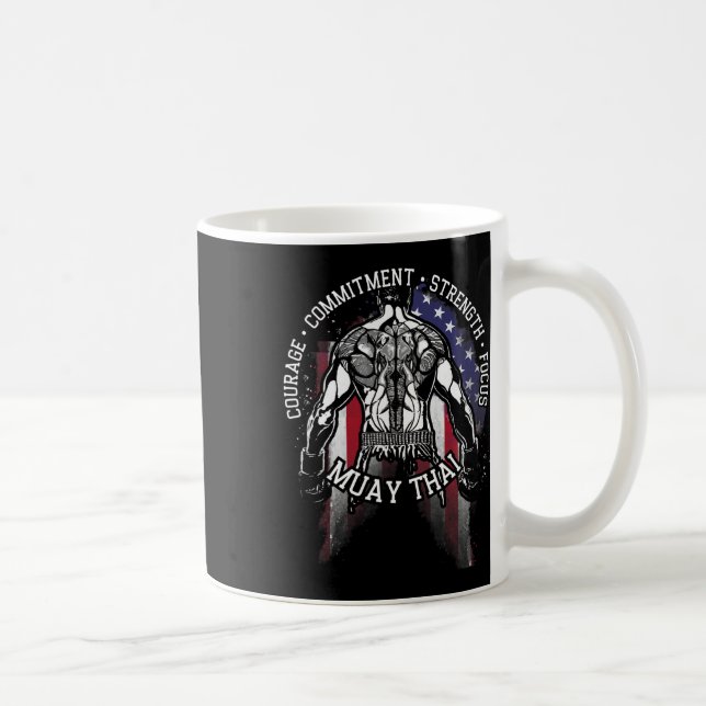 Taza De Café Muay Thai  (Derecha)