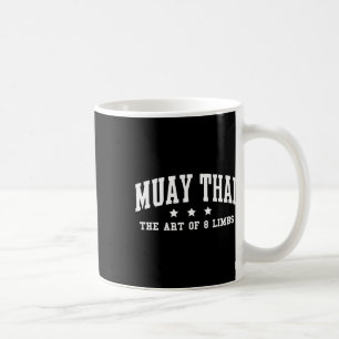 Taza De Café Muay Thai El Arte De 8 Extremidades Muay Thai Kick
