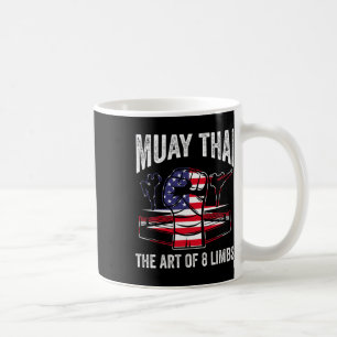 Taza De Café Muay Thai El Arte De Las 8 Extremidades Luchador A
