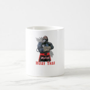 Taza De Café Muay Thai Fighter