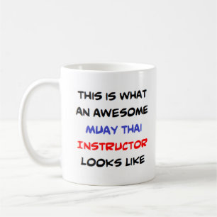 Taza De Café muay thai instructor, increíble