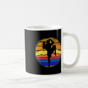 Taza De Café Muay Thai Vintage Retro Atardecer Divertido Gi de