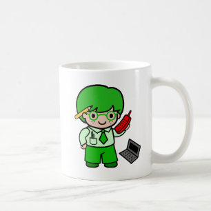 Taza De Café Muchacho del friki