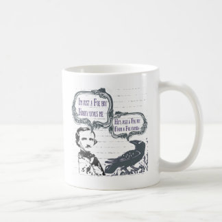 Taza De Café Muchacho del Poe del libro