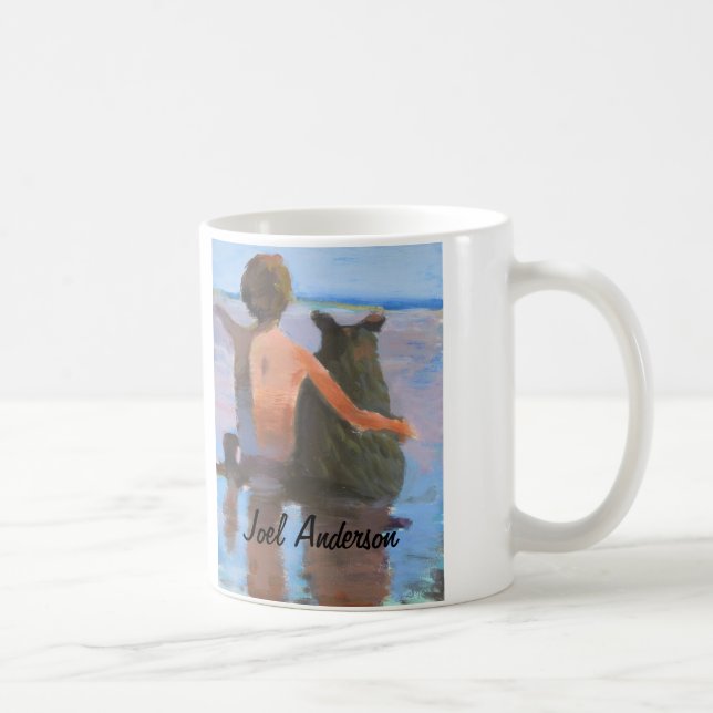 Taza De Café Muchacho y su perro de Joel Anderson (Derecha)