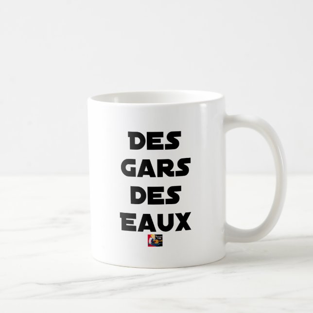 Taza De Café Muchachos de las Aguas - Juegos de palabras - (Derecha)