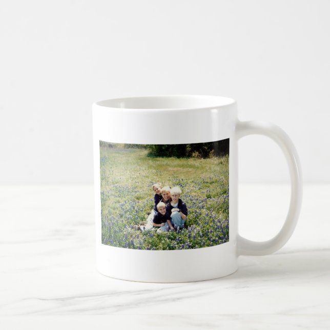 Taza De Café Muchachos del Bluebonnet de Tejas (Derecha)