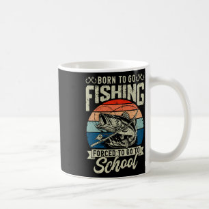 Taza De Café Muchachos Pescadores Obligados A Ir A La Escuela P