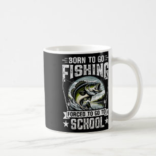 Taza De Café Muchachos Pescadores Obligados A Ir A La Escuela P