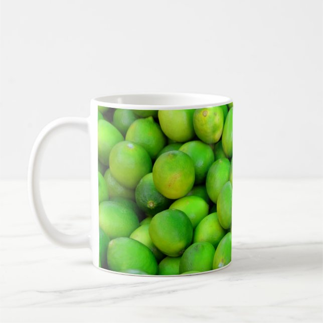 Taza De Café Muchas capas verdes frescas (Izquierda)