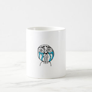 Taza De Café Muchas gracias Meme de Trollface