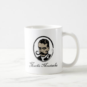 Taza De Café Mucho Mustacho - Zapata