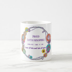 Taza De Café Mucho Yarn Lover