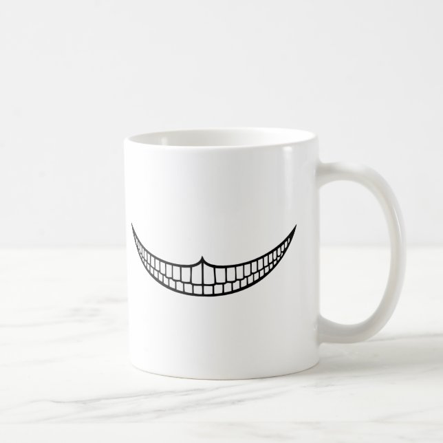 Taza De Café Mueca de Cheshire (Derecha)
