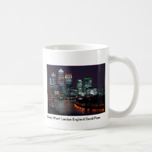 Taza De Café Muelle amarillo Londres Inglaterra
