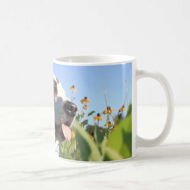 Taza De Café Muelle T-Bone de Pit Bull (Derecha)