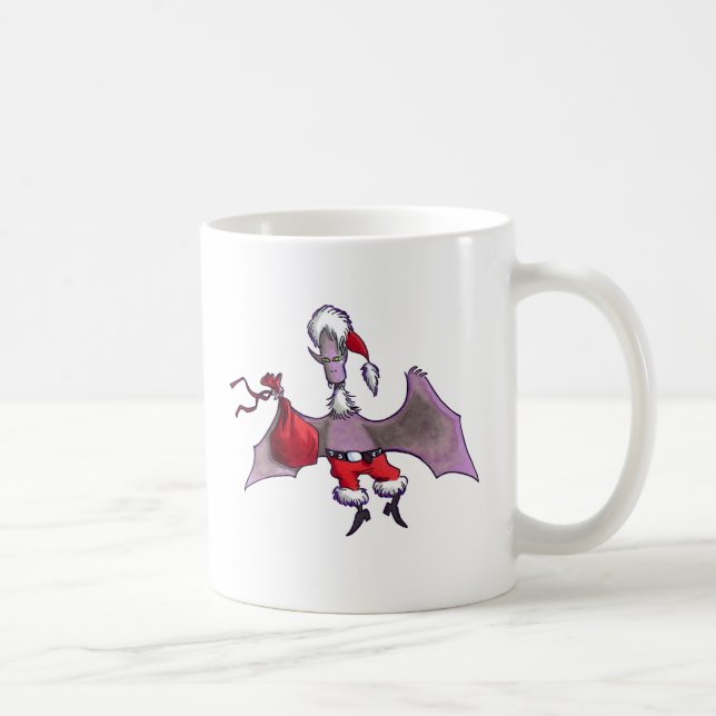 Taza De Café Muerca de la mano izquierda de Santa Bat (Derecha)