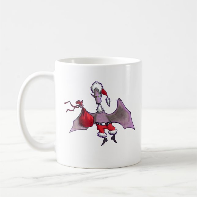 Taza De Café Muerca de la mano izquierda de Santa Bat (Izquierda)