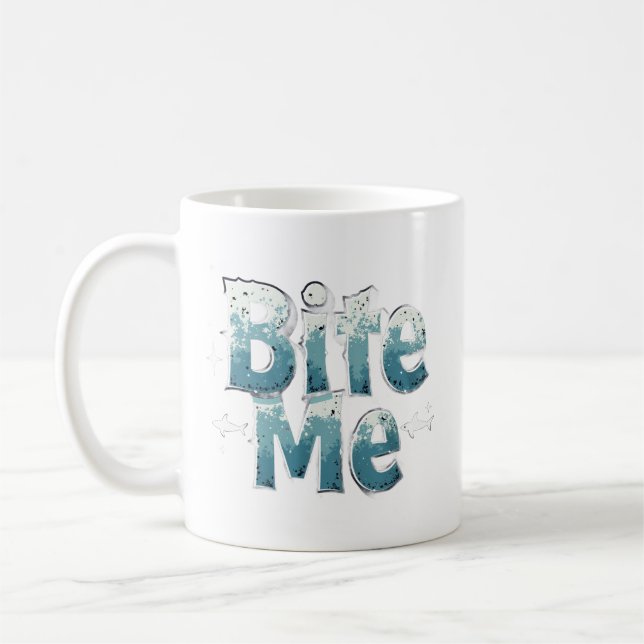 Taza De Café Muérdeme (Izquierda)