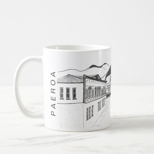 Taza De Café Muerga de recuerdo de Nueva Zelanda (Izquierda)
