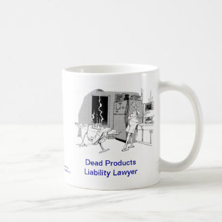 Taza de café muerta de la responsabilidad por la
