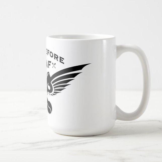 Taza De Café muerte antes del decaf (Derecha)