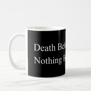 Taza De Café Muerte antes del deshonor