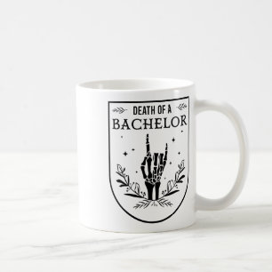 Taza De Café Muerte de Halloween del novio soltero padrino góti