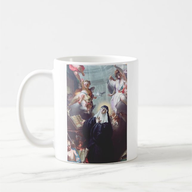 Taza De Café Muerte de Santa Escolástica (Izquierda)