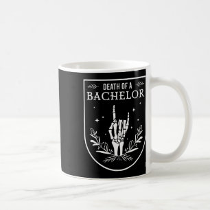 Taza De Café Muerte de un Soltero Padrino Novio Gótico Soltero