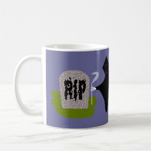 Taza De Café Muerte en el cementerio de Halloween Mug