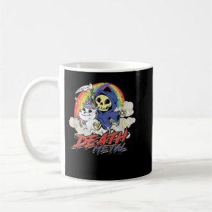 Taza De Café Muerte Metalizado - hardcore