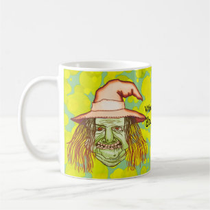 Taza De Café Muertes de bruja verde