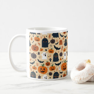 Taza De Café Muertes de Halloween