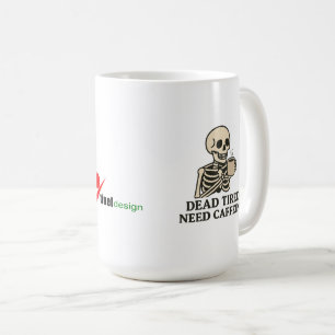 Taza De Café Muerto de cansancio, necesito cafeína