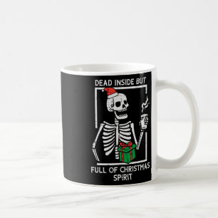 Taza De Café Muerto dentro de Navidades completos Espíritu Skel