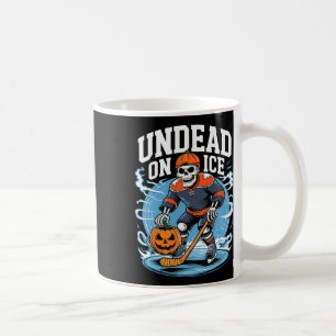 Taza De Café Muertos vivientes en el hielo divertidos esqueleto