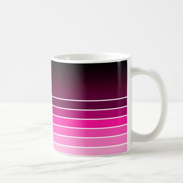 Taza De Café muestra rosa (Derecha)