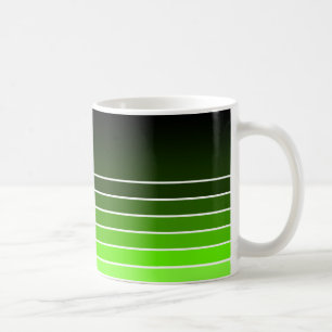 Taza De Café muestra verde