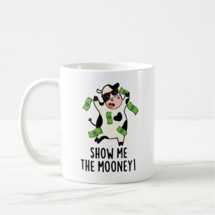 Taza De Café Muéstrame el lunar gracioso de vaca