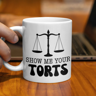 Taza De Café Muéstrame tus tormentos, abogado divertido, humor 
