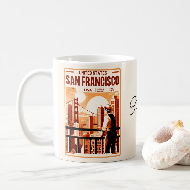 Taza De Café Mug (Con donut)