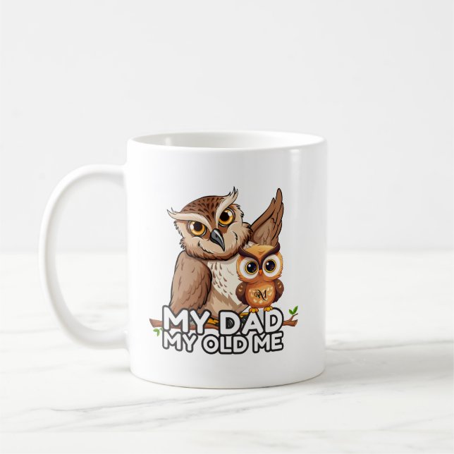 Taza De Café Mug 11oz : Mi papá mi viejo (blanco) (Izquierda)