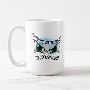 Taza De Café Mug 15oz : ¿Quién crees (blanco)?