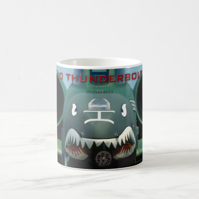 Taza De Café Mug A-10 Thunderbolt II (Centro)