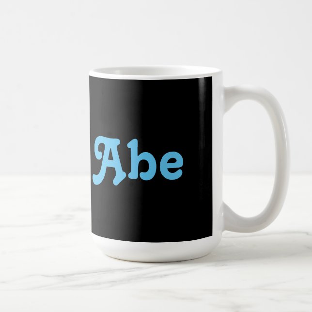 Taza De Café Mug Abe (Derecha)