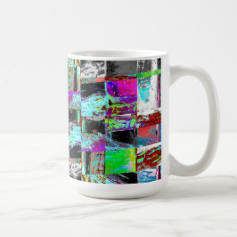 Taza De Café Mug – Abstract Grid